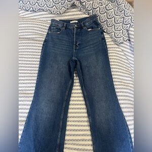 PacSun Dark Blue Flare Jeans